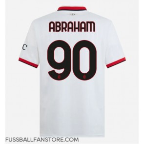 AC Milan Tammy Abraham #90 Replik Auswärtstrikot 2024-25 Kurzarm